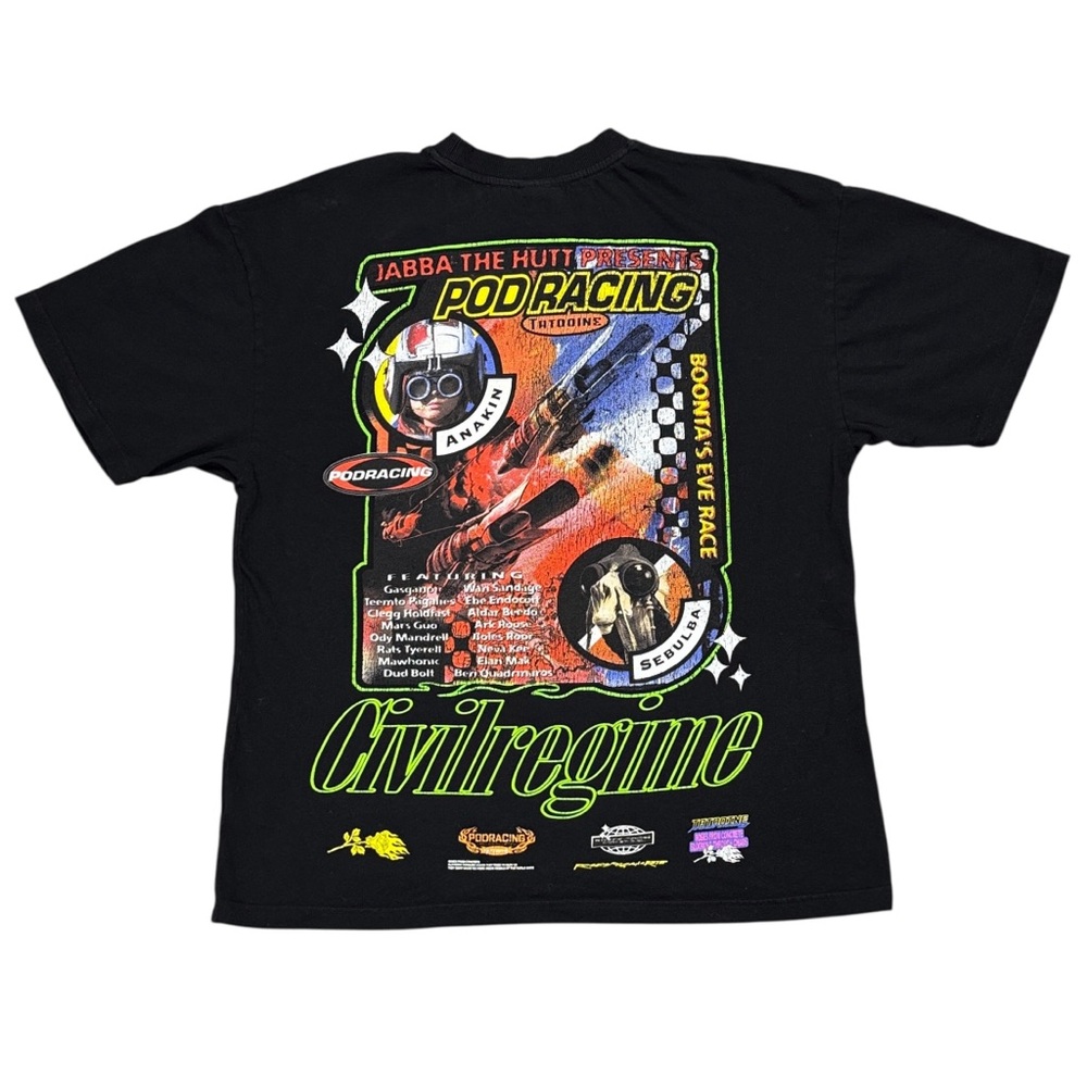 Civil Regime X Star Wars Anakin Skywalker Men’s L Shirt Welcome to Tatooine - Picture 7 of 12
